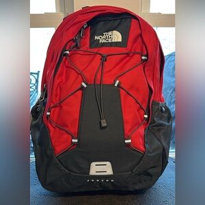The North Face Jester Backpack in Red and Black
